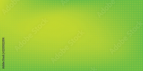 Dots halftone green color pattern gradient texture with technology digital background. Dots pop art comics with nature graphic design.