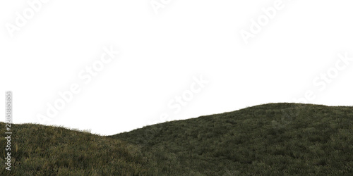 green grass landscape horizon 3d png hill high quality rendering background wallpaper illustration