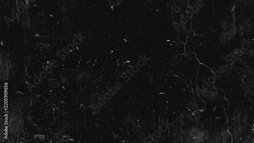 Dark Black Cracked Surface With Fine Fissures And Weathered Texture