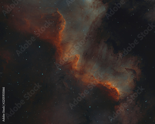 Nebulosa muro del Cigno