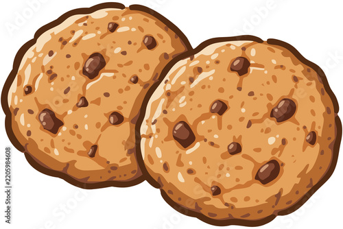 Set of Assorted Cookies with Different Flavors and Toppings