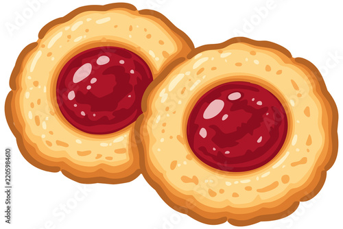 Set of Assorted Cookies with Different Flavors and Toppings