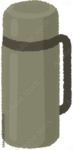 Obraz na płótnie thermos bottle