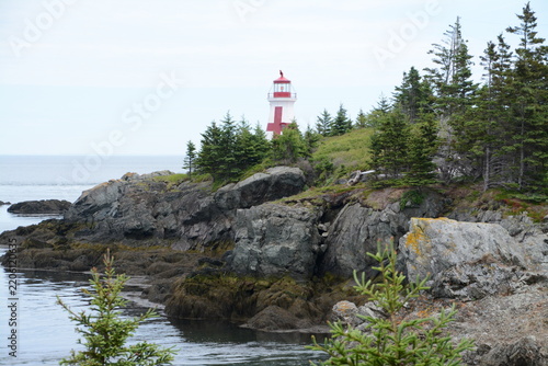 lighthouse on the rocks