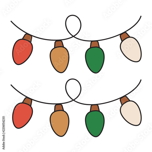 Christmas Element Set Illustration