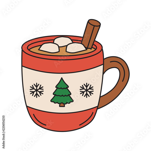 Christmas Element Set Illustration