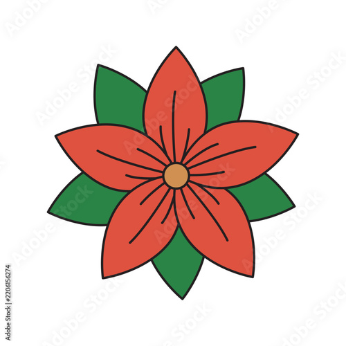 Christmas Element Set Illustration