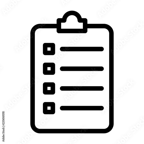 paper line icon