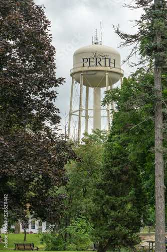 Water Tower in Perth, Ontario, Canada