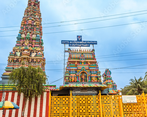 Arulmigu subramanyar Vada Thiruchendur Murugan temple, Poonamalle, Chennai, South India, India
