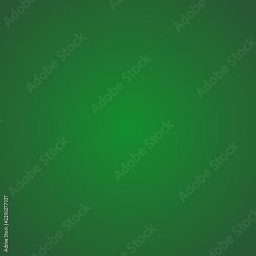 Smooth green gradient background from vibrant to dark shades. Christmas designs, abstract holiday banners, eco concepts, and modern backdrops.
