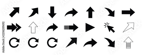 Arrow Direction and Navigation Symbols Collection