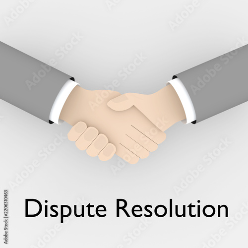 Dispute Resolution concept