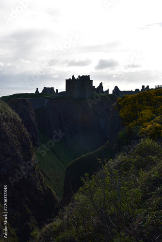 Majestic Medieval Castle on Wild Scottish Coastline