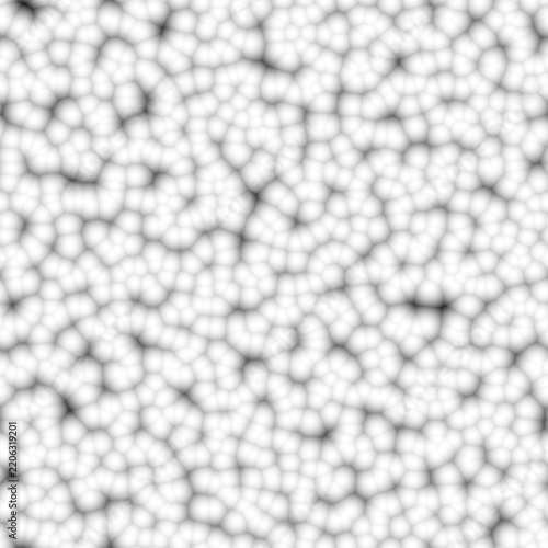 Microscopic biological cells and bacterial surface seamless grayscale mask map heightmap texture