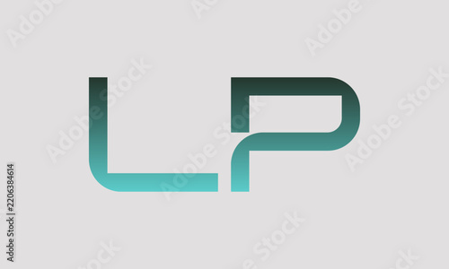 LP L lp initial logo | initial based abstract modern minimal creative logo, vector template image. luxury logotype logo, real estate homie logo. typography logo. initials logo