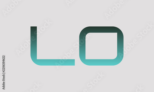 LO L lo initial logo | initial based abstract modern minimal creative logo, vector template image. luxury logotype logo, real estate homie logo. typography logo. initials logo