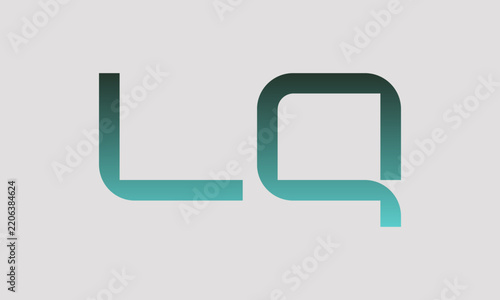 LQ L lq initial logo | initial based abstract modern minimal creative logo, vector template image. luxury logotype logo, real estate homie logo. typography logo. initials logo