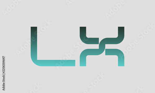LX L lx initial logo | initial based abstract modern minimal creative logo, vector template image. luxury logotype logo, real estate homie logo. typography logo. initials logo