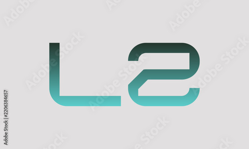 LZ L lz initial logo | initial based abstract modern minimal creative logo, vector template image. luxury logotype logo, real estate homie logo. typography logo. initials logo