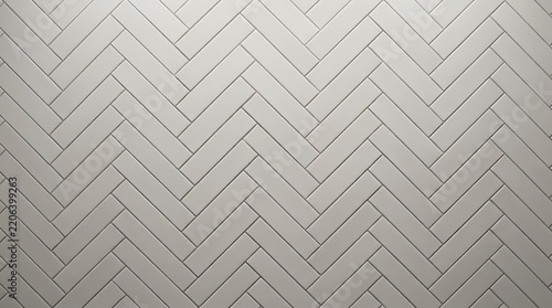Herringbone Tile Pattern Background, Modern Geometric Ceramic Wall Texture, Seamless Architectural Surface Design for Interior Decoration and Minimalist Home Renovation Projects