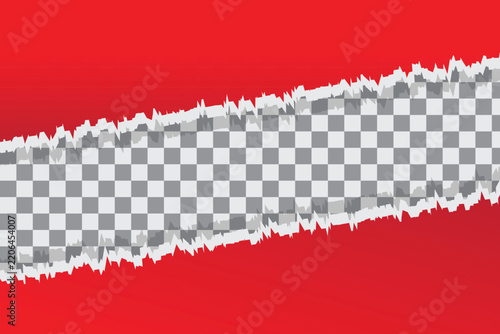 Torn paper strip with rough jagged edges collection vectorTorn paper strip with rough jagged edges collection vector