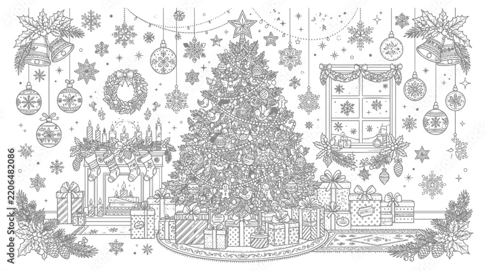 Obraz premium Winter_holiday_vector_line_art_2K_20260925225458 [Converted]