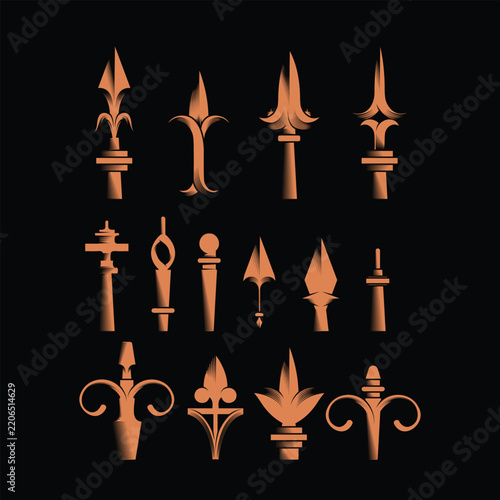 Frame Pillar Accessories Gothic Illustration