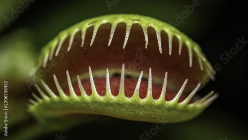 Venus Flytrap Open Jaw Macro