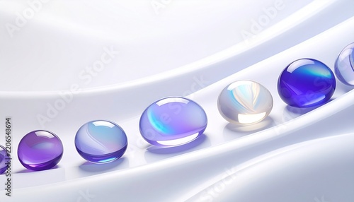 abstract purple glass background