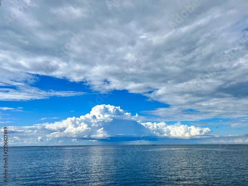 clouds on a summer day