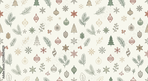 Scandinavian Christmas Pattern