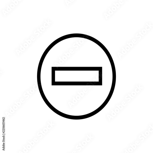 Symbol and interface icon