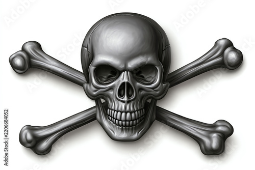 pirates symbol, AI generated