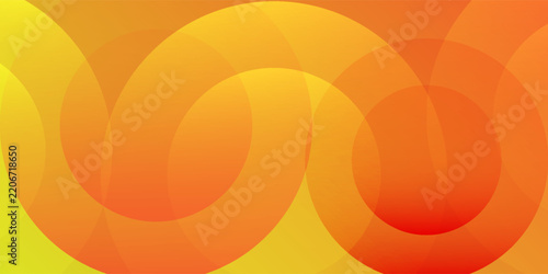 Modern art simple nice abstract yellow background with circular swirl patterns and soft gradients illustration  layout light