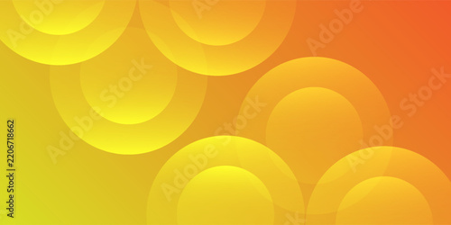 Modern art simple nice abstract yellow background with circular swirl pattern