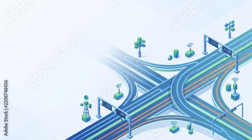 Smart Highway Intersection with Intelligent Traffic Infrastructure