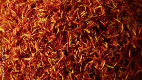 Close-up of dried safflower flowers.