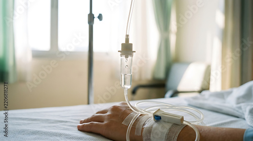 Patient Receiving Intravenous Medical Treatment 6.