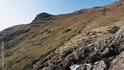 Trail up to stickle Tarn from Dungeon Ghyll