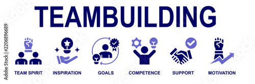 Team Building Leadership Motivation Concept