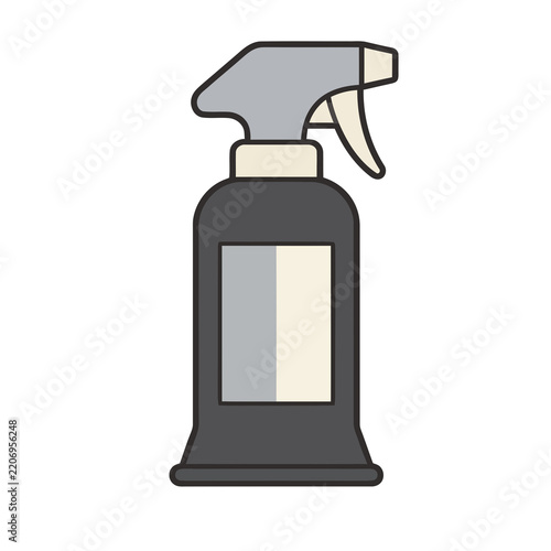 Spray bottle illustration