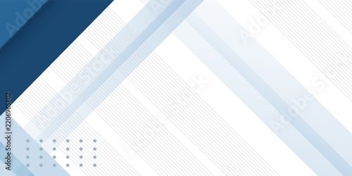 Blue abstract background with white color. Abstract blue background with square shapes. Modern Simple Blue Grey Abstract Background Presentation Design
