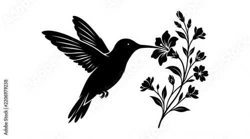 vector illustration of a bird