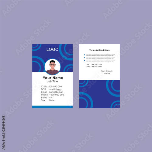 Nice Awesome impresive ID Card Design