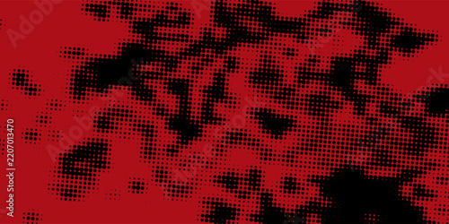 Seamless pattern with volcanic cracks with lava, glowing crevices. Abstract print