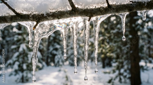 icicles on the roof