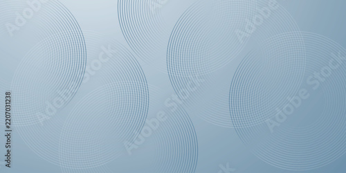 Minimal abstract light blue background with flowing concentric curved lines, modern wavy pattern texture for brochure, poster, web banne .
