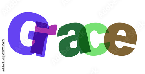 Modern abstract layered translucent geometric and organic vector shapes on transparent background