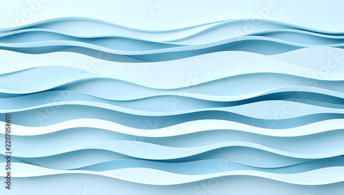 blue waves background